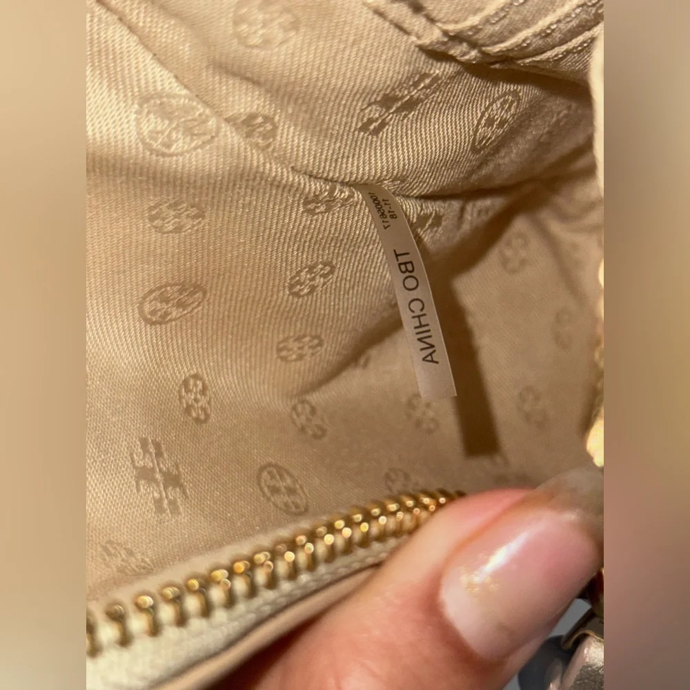 Tory Burch Beige Crossbody Bag